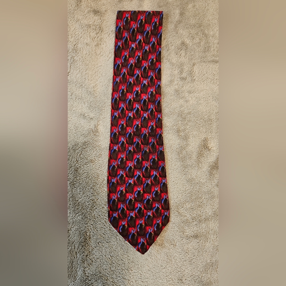 J. GARCIA Adult Red Necktie